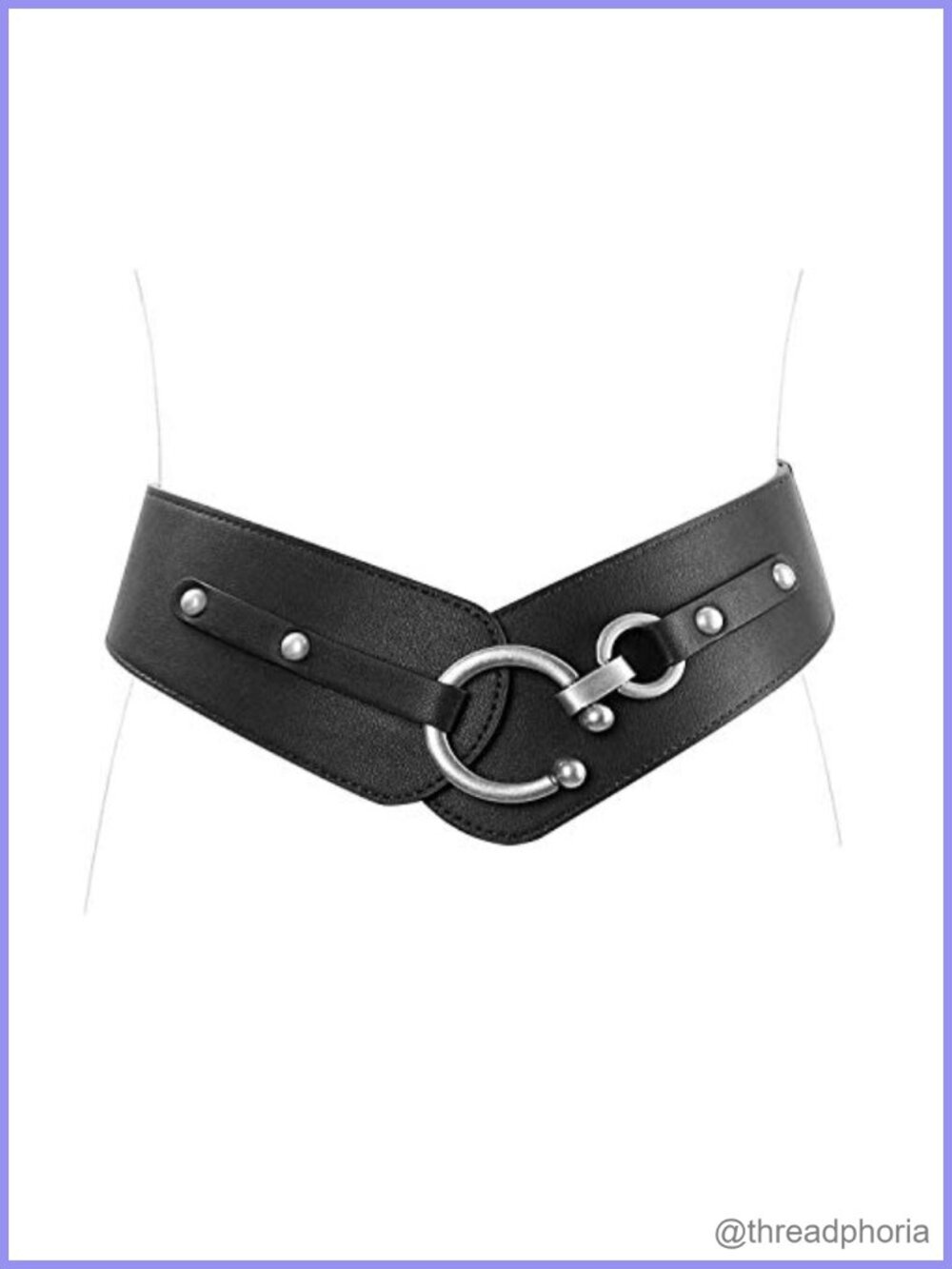 Wide Elastic Stretch Belt Vintage Retro Cinch for Dresses Coats